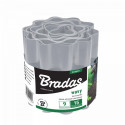 Lawn wavy board 9m x 20cm, light gray