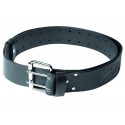 Heavy duty leather belt