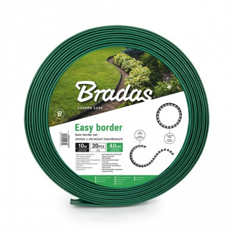 Lawn border set EASY BORDER 40mm, green