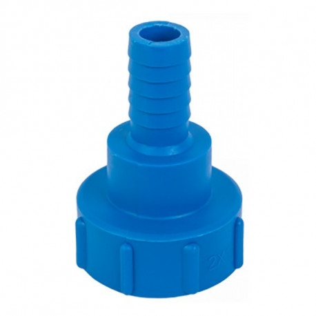 IBC adapter S60x6 sisekeere - 1" voolikuühendus