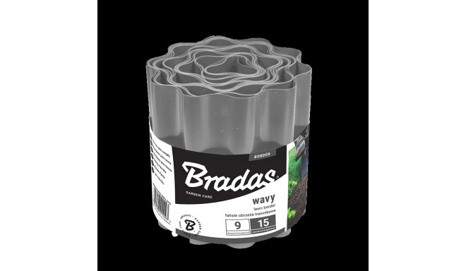 Muruääris laineline Bradas, hall 20cm