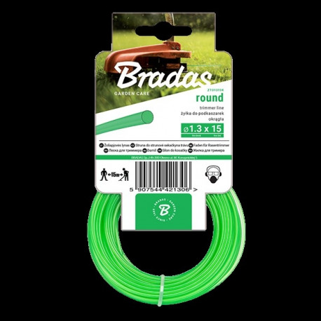 TRIMMER line, round 1,6mm/15m - card