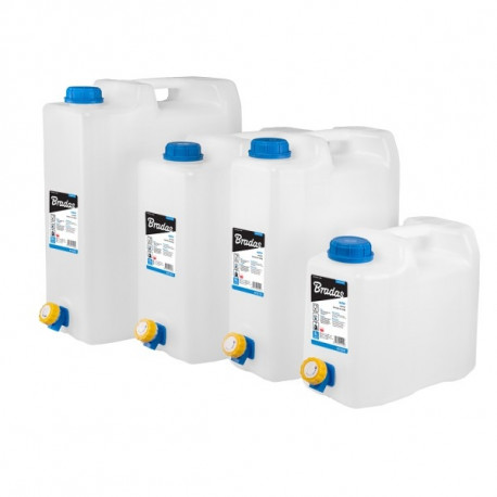 10L water canister with tap