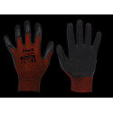 Gloves FLASH GRIP RED latex, size 11