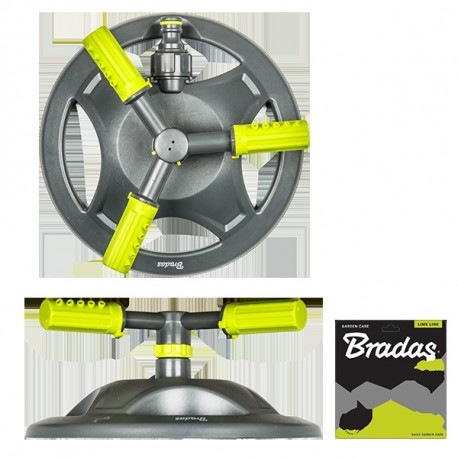 LIME LINE 3-arm rotating sprinkler on base