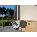 Automatic hose reel set WHITE LINE 1/2" 35m - colour box
