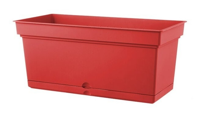 Taimepott AQUA 78cm x 38cm x k38cm, helepunane