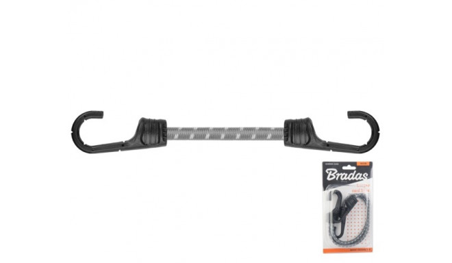 Elastinė guma su kabliu BUNGEE CORD KABLIS, 2vnt x 40cm
