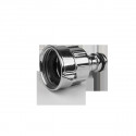 1" / 3/4" female tap adapter ZINC CHROME