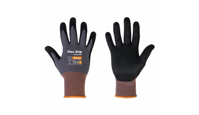 Gloves FLEX GRIP SANDY PRO nitrile, size 7