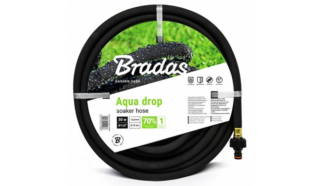 Poorne kastmisvoolik AQUA-DROP 1/2" 20m