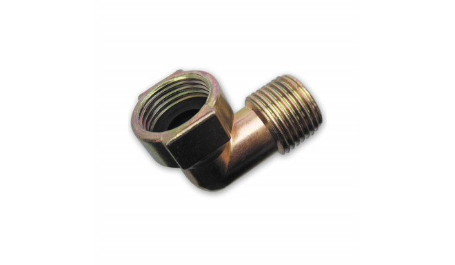 Elbow connector 1/2" male x 1/2" female - ZINC