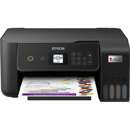 Epson EcoTank ET-2856, multifunction printer (white, scan, copy, USB, WLAN)