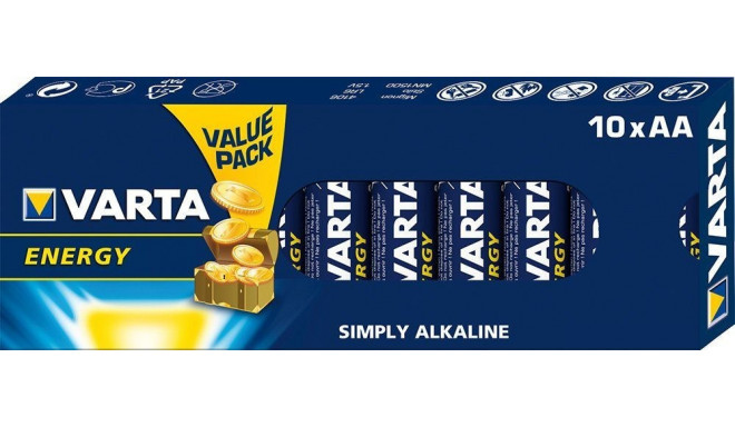 Varta Energy, battery (10 pieces, AA)