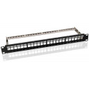 Goobay 19 inch (48.3 cm) Keystone Blank Patch Panel Empty Case (1 U)