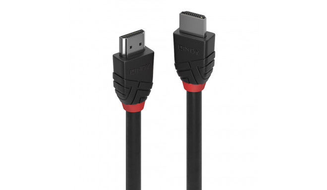 LINDY HDMI Kabel 8K60Hz, Black Line 0,5m