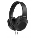 Philips Stereo Headphones TAH2005BK/00, 40 mm drivers/closed-back, Black