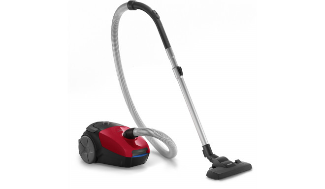 Philips PowerGo Vacuum cleaner with bag FC8243/09 Allergy, Sporty Red, power control