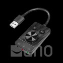 LogiLink USB Audio Adapter m. Lautstärkeregler