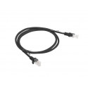 Lanberg võrgukaabel RJ45 Cat. 5e UTP 1m, must