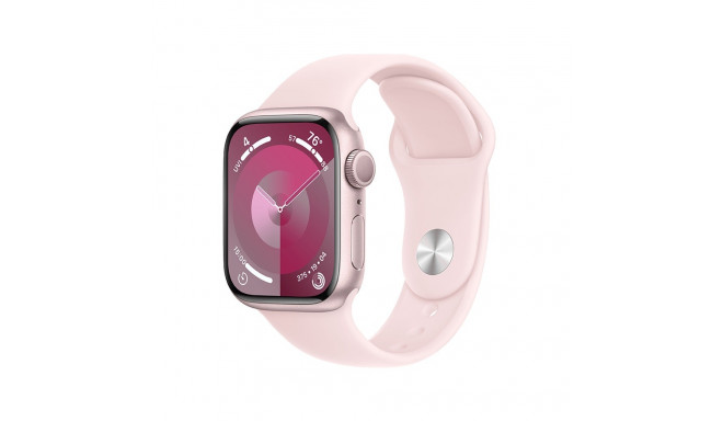 Watch Series 9 GPS 45mm Pink Aluminium Case with Light Pink Sport Band - S/M