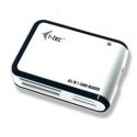i-tec USB 2.0 All-in-One Memory Card Reader WHITE/BLACK