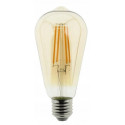 Blaupunkt LED lamp E27 ST64 8W Dimmer, amber
