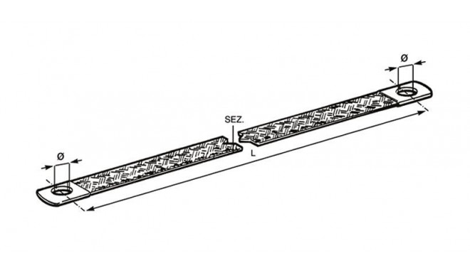 Провод заземления 15mmý длиной 250mm