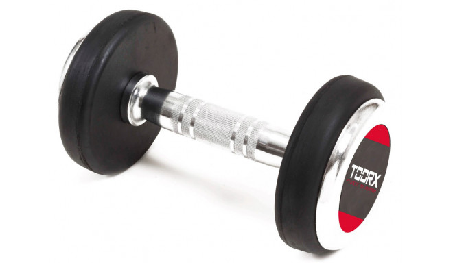 Professional rubber dumbbell Toorx 12kg