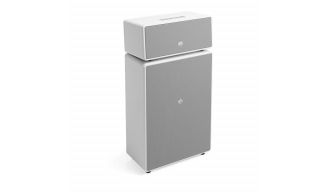Audio Pro Drumfire II Bluetooth multiroom kõlar, Siidiselt valge