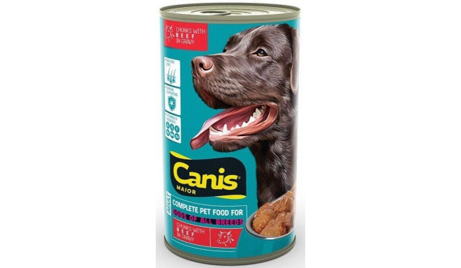 DOG FOOD CAN CANIS MAJOR BEEF 1.25KG