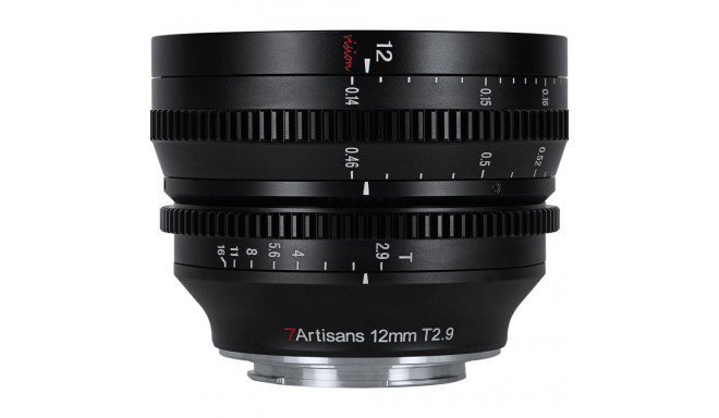 7Artisans Vision 12mm T2.9 für Canon RF (APS-C)
