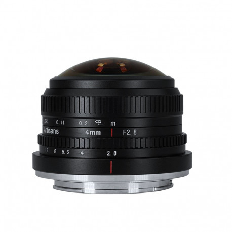 7Artisans kalasilmobjektiiv 4mm f/2,8 Sony E (APS-C)