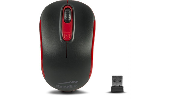 Speedlink wireless mosue Ceptica Wireless, black/red (SL-630013-BKRD) (opened package)