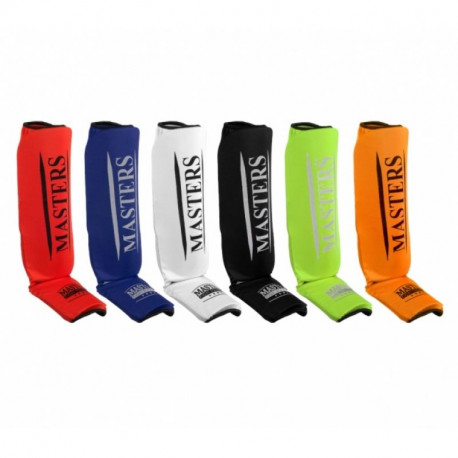 Flexible shin guards NS-B4 08164-02M (pomarańczowy+XS)