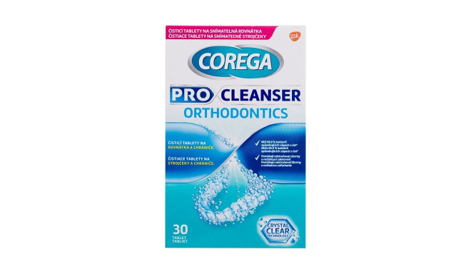 Corega Pro Cleanser Orthodontic Tabs (30ml)