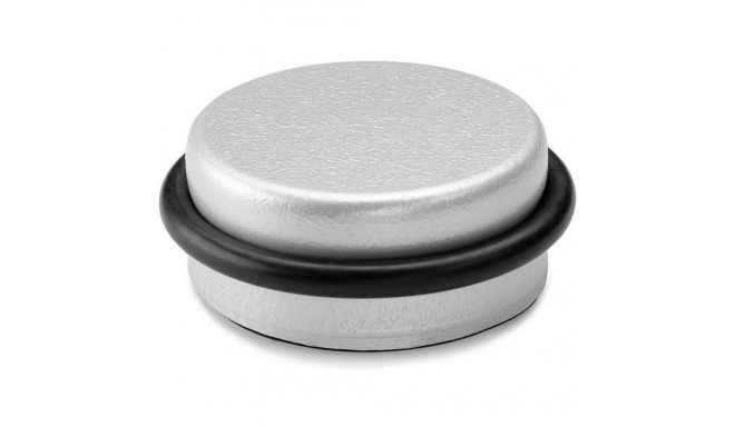 Doorstop Inofix Ø 4,6 x 1,8 cm Doors Adhesive Chrome