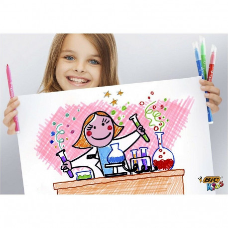 Coloured crayons Plastidecor Kids Box Multicolour