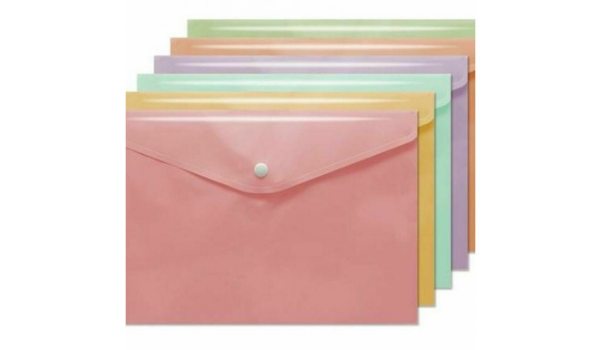 Envelopes Bismark Document Holder Cake A4 polypropylene 32,5 x 23 cm (50 Units)