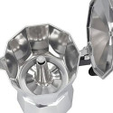 Italian Coffee Pot JATA CCA3 Silver Italian Coffee Pot JATA CCA3 Silver