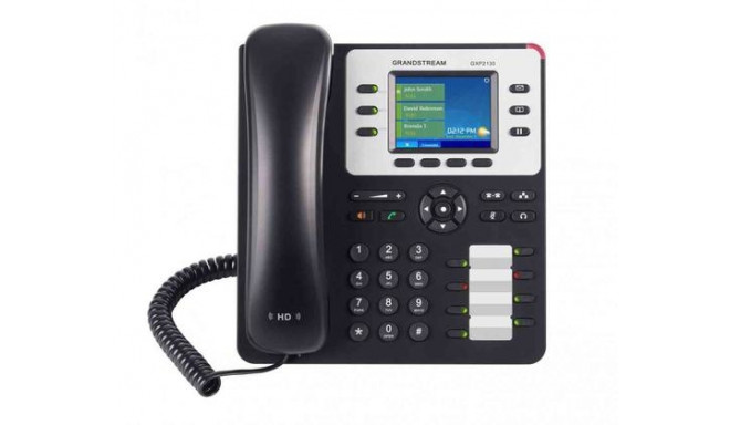 Grandstream Networks GXP2130 v2 IP phone Black, Grey 3 lines TFT