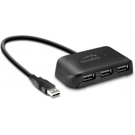 Speedlink USB hub Snappy Evo USB 2.0 4-port (SL-140004) (avatud pakend)