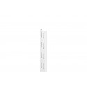 UPRIGHT WALL SINGLE SLOT 1495 MM WHITE