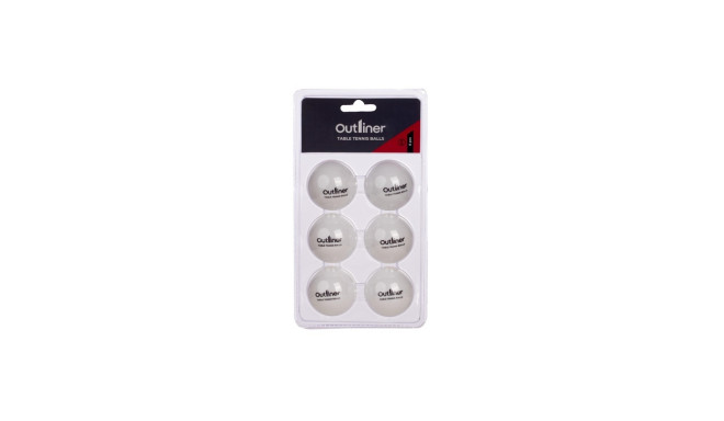 TABLE TENNIS BAL W392PP-3 6PCS OUTLINER