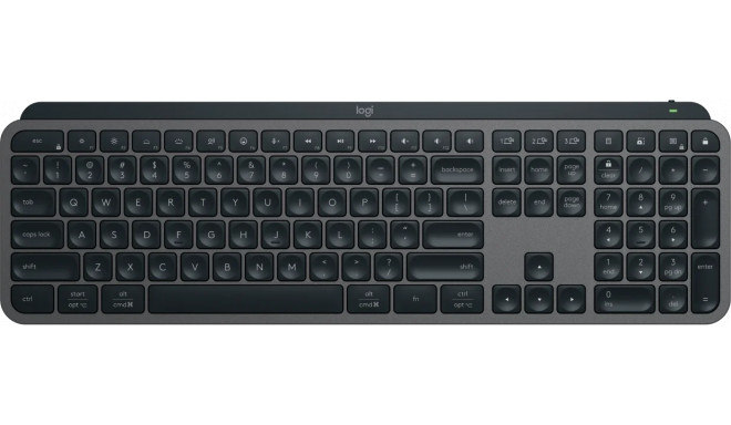 Logitech wireless keyboard MX Keys S SWE, graphite
