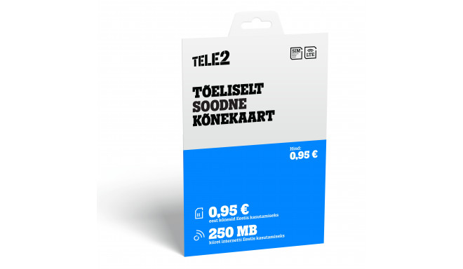 Tele2 Prepaid SIM card