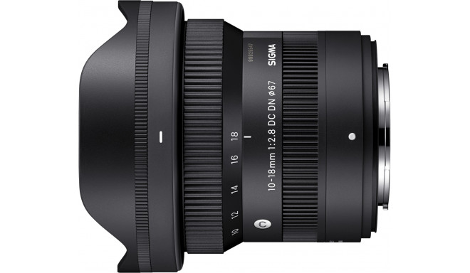Sigma 10-18mm f/2.8 DC DN Contemporary objektiiv Fujifilmile