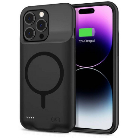 Tech-Protect защитный чехол PowerCase 7000mAh Apple iPhone 15 Pro, черный