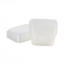 DISPOSABLE CONTAINERS SET WITH LID 0.35L