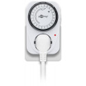 Goobay Analogue Timer, white, 3500 W, 230 V, 16 A, IP20, 120x80x74mm, 145 g